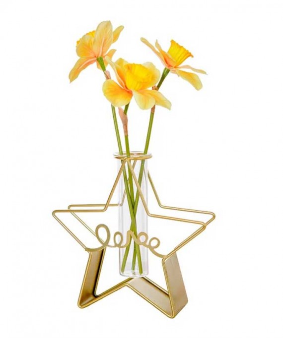 Light Luxury Metal Glass 